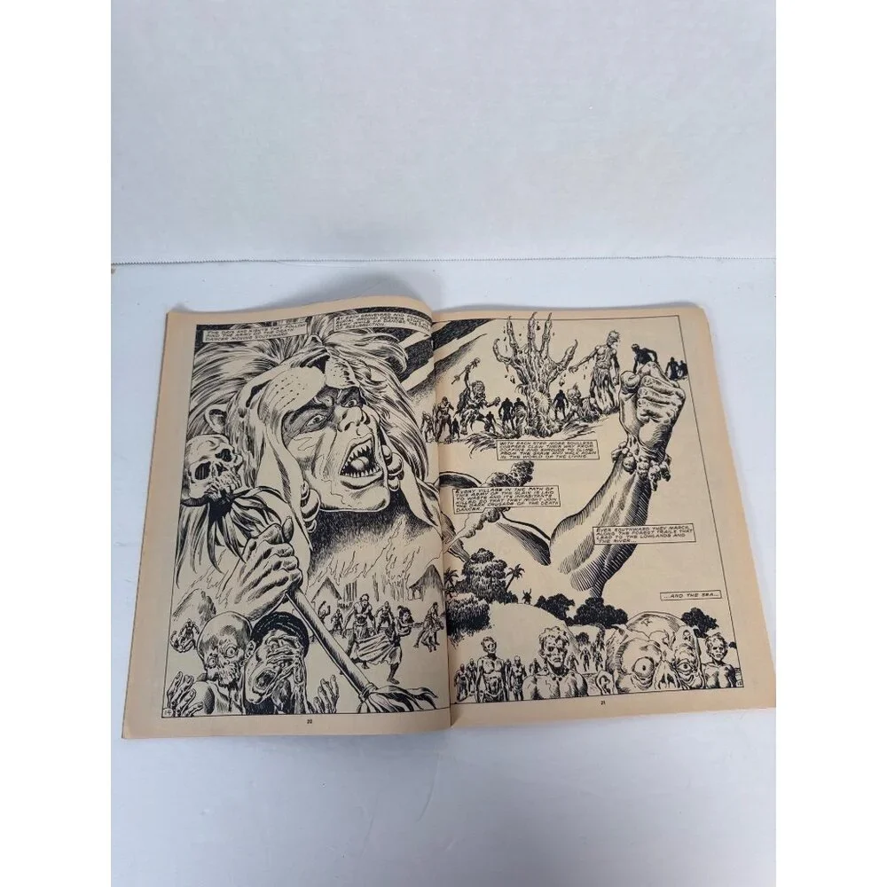 Savage Sword of Conan Marvel‎ Magazine Lot Conan Saga B&W Vintage